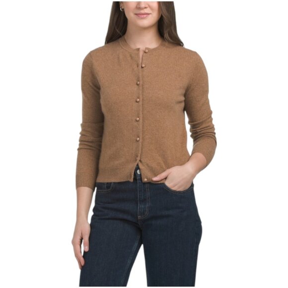 WILT Sweaters - WILT Cashmere Bobble Button Cardigan